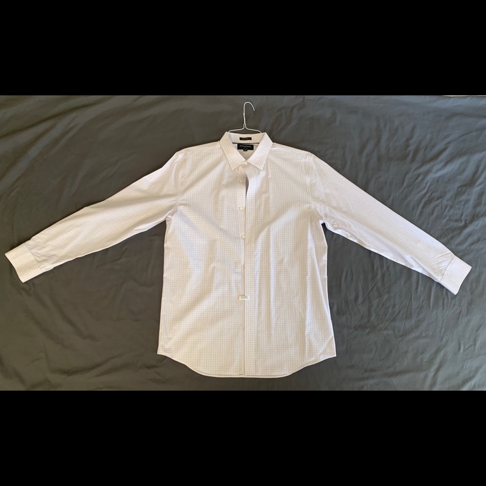 Banana Republic Slim Fit Non-Iron Shirt - Large